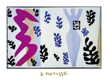 Reprodukce - Fauvismus - Le lanceur de coteaux, Henri Matisse